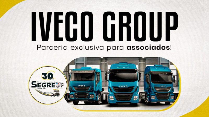 Parceria com a IVECO continua trazendo vantagens exclusivas na compra de caminhões para associados em 2026. Aproveitem!