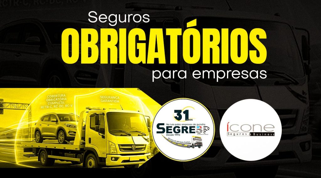 Seguros obrigatórios para empresas | Descumprimento resulta em multa automática a partir de 1º de julho. SEGRESP indica nossa parceira Ícone Seguros
