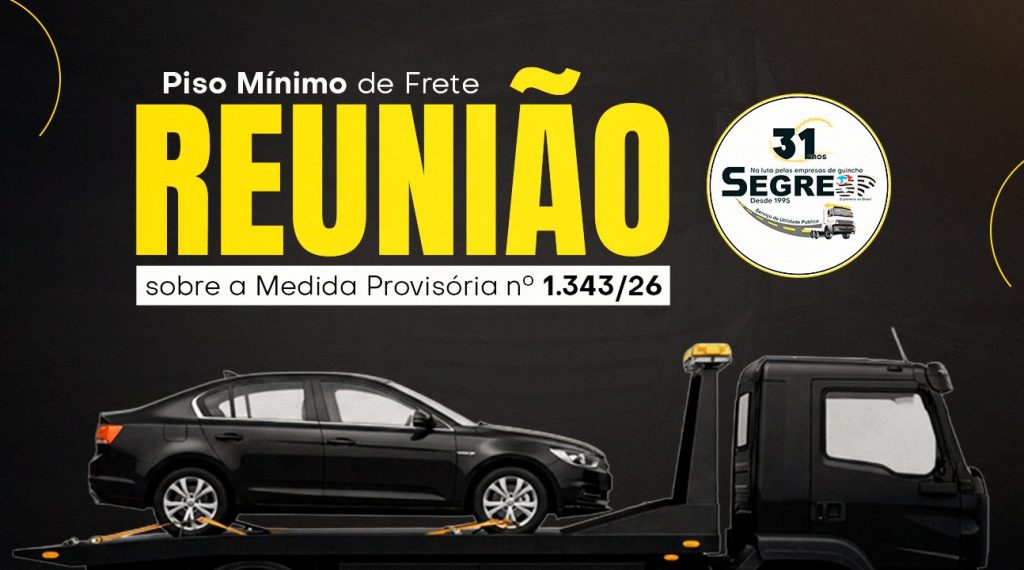 SEGRESP convoca empresários para tratar sobre a Medida Provisória nº 1.343/26 em reunião virtual. Será dia 23 de junho, às 19 horas