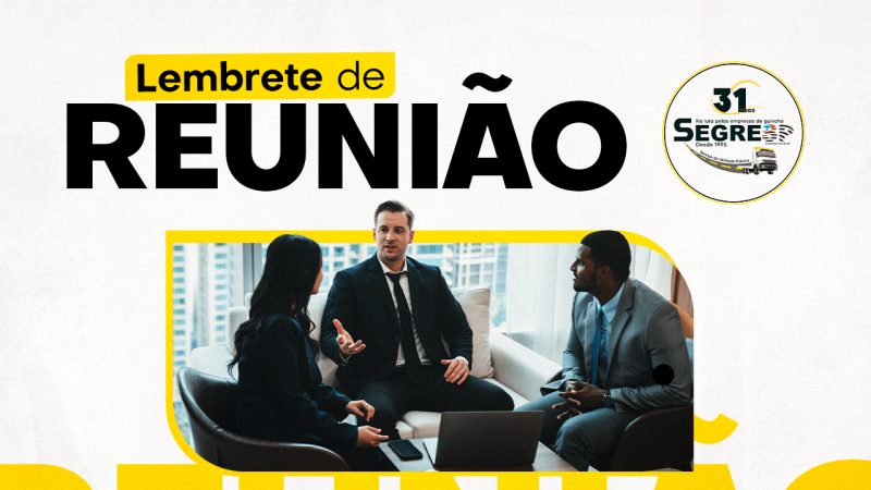 Próxima reunião com empresários e proprietários do segmento será na quarta, dia 19/8, às 17 horas, na sede do SEGRESP