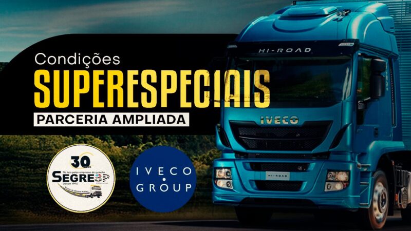SUCESSO | Parceria com a IVECO é renovada para mais dois meses e garante DESCONTOS para associados na compra de caminhões