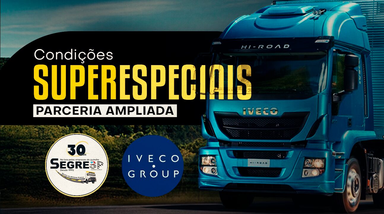 SUCESSO | Parceria com a IVECO é renovada para mais dois meses e garante DESCONTOS para associados na compra de caminhões