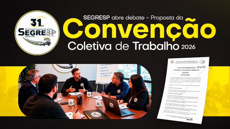 SEGRESP abre debate sobre proposta da CCT 2026. Avaliem o documento e vamos juntos definir nossa contraproposta