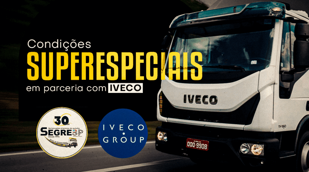 SEGRESP fecha parceria com IVECO e garante condições superespeciais de desconto para associados na compra de caminhão