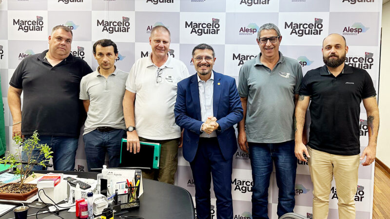 SEGRESP se reúne com o deputado estadual Marcelo Aguiar | Solicitamos apoio ao PL nº 946/2017 que isenta ICMS. Confira!